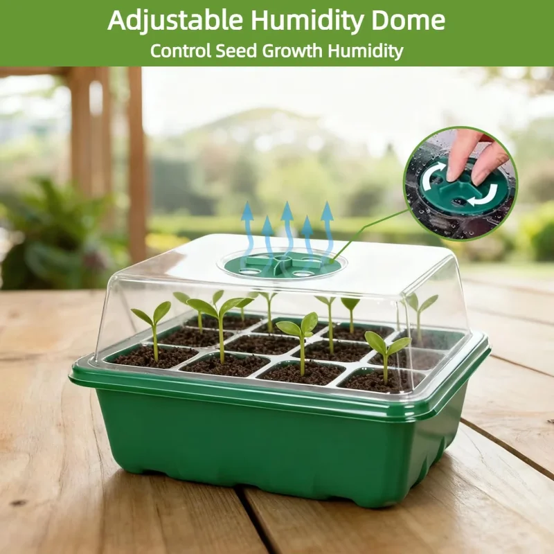 씨앗 발아 트레이 미니 온실 발아 키트, 습도 조절 돔 - Humidity Dome Kit 리뷰 및 가격