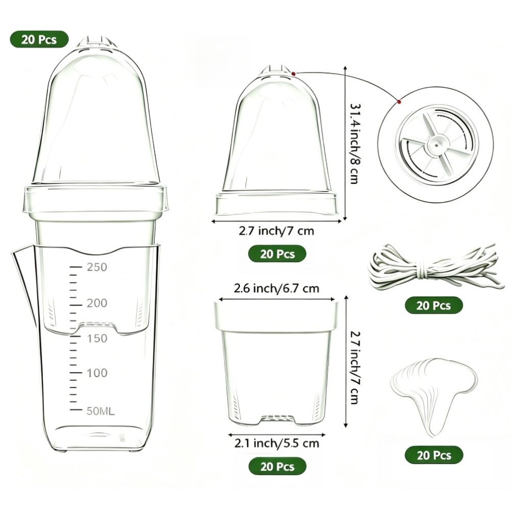 실내 식물 애호가와 초보자를 위한 가습 덮개와 측면 급 - Humidity Dome Kit 리뷰 및 가격